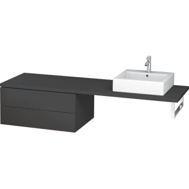 Click here to see Duravit LC687804949 Duravit LC687804949 L-Cube Floor Standing Bathroom Cabinet, Graphite Matte (Decor)