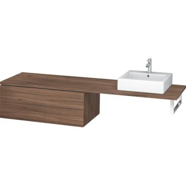Click here to see Duravit LC687907979 Duravit LC687907979 L-Cube Floor Standing Bathroom Cabinet, Natural Walnut (Decor)