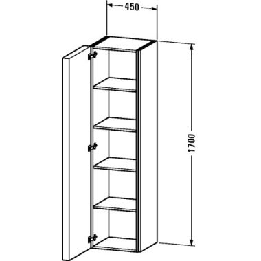 Click here to see Duravit S19108L0505 Duravit S19108L0505 Starck 66-7/8