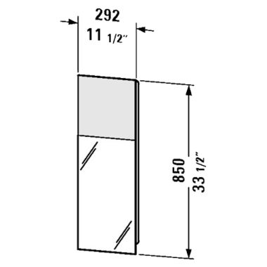 Click here to see Duravit S1971600000 Duravit S1971600000 Starck 11-1/2