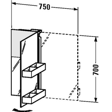 Click here to see Duravit S19721L0000 Duravit S19721L0000 Starck 29 1/2