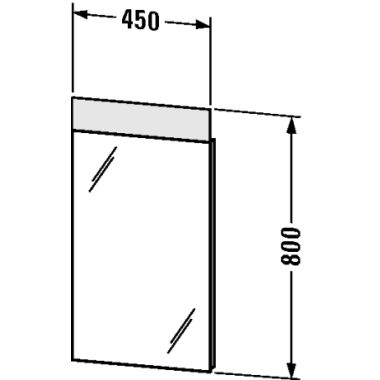 Click here to see Duravit VE726600000 Duravit VE726600000 Vero 17 3/4