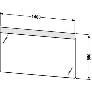 Click here to see Duravit VE727100000 Duravit VE727100000 Vero 55 1/8