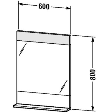 Click here to see Duravit VE730102222 Duravit VE730102222 Vero 23 5/8