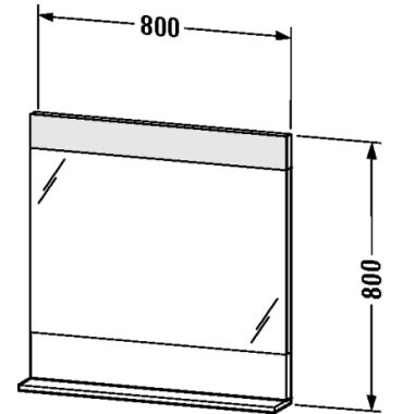 Click here to see Duravit VE730202222 Duravit VE730202222 Vero 31 1/2