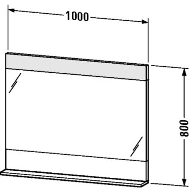 Click here to see Duravit VE730302222 Duravit VE730302222 Vero 39 3/8