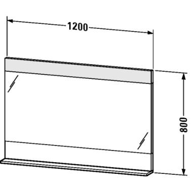 Click here to see Duravit VE730402222 Duravit VE730402222 Vero 47 1/4