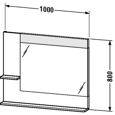Click here to see Duravit VE731202222 Duravit VE731202222 Vero 39 3/8