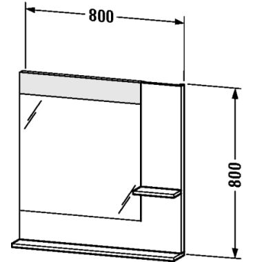 Click here to see Duravit VE732102222 Duravit VE732102222 Vero 31 1/2