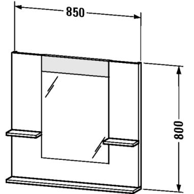 Click here to see Duravit VE735002222 Duravit VE735002222 Vero 33 1/2
