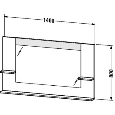 Click here to see Duravit VE735302222 Duravit VE735302222 Vero 55 1/8