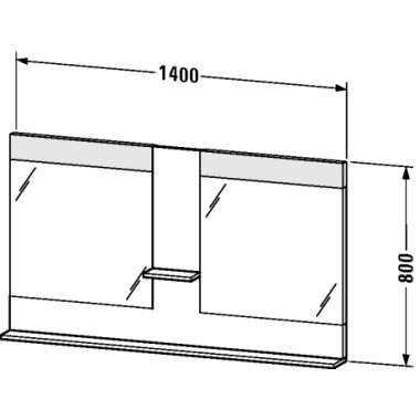 Click here to see Duravit VE736102222 Duravit VE736102222 Vero 55 1/8