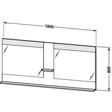 Click here to see Duravit VE736202222 Duravit VE736202222 Vero 70 7/8
