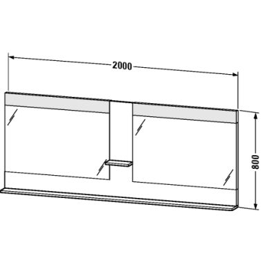 Click here to see Duravit VE736302222 Duravit VE736302222 Vero 78 3/4