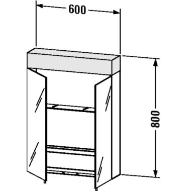 Click here to see Duravit VE750100000 Duravit VE750100000 Vero 23 5/8