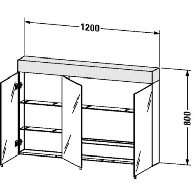 Click here to see Duravit VE750400000 Duravit VE750400000 Vero 47 1/4
