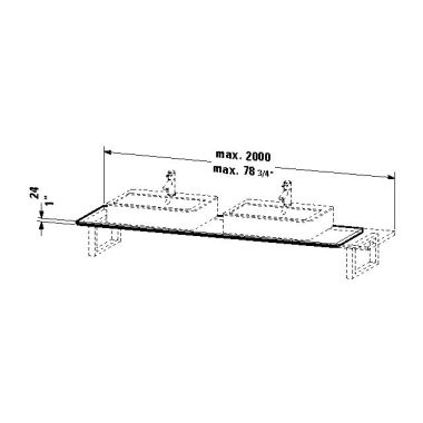 Click here to see Duravit XL018C02020 DURAVIT XL018C02020 X-LARGE