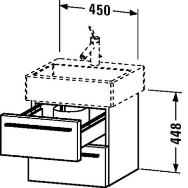 Click here to see Duravit XL634302222 Duravit XL634302222 X-Large 17 3/4