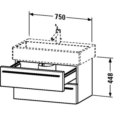 Click here to see Duravit XL634508585 Duravit XL634508585 X-Large 29 1/2