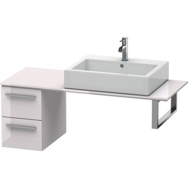 Click here to see Duravit XL652102727 Duravit XL652102727 X-Large Wall Mount Single Bathroom Vanity with Two Drawers for Console - White Lilac High Gloss Lacquer