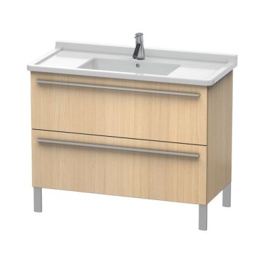 Click here to see Duravit XL653707171 Duravit XL653707171 X-Large 2-Drawer Bathroom Vanity, Mediterranean Oak