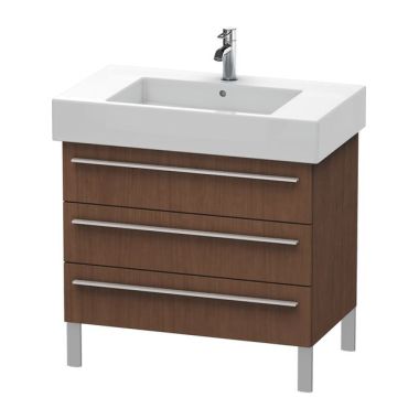 Click here to see Duravit XL655301313 Duravit XL655301313 X-Large 3-Drawer Single Bathroom Vanity, American Walnut