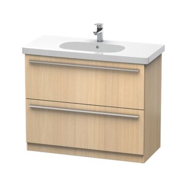 Click here to see Duravit XL658207171 Duravit XL658207171 X-Large 2-Drawer Bathroom Vanity, Mediterranean Oak