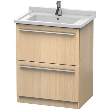 Click here to see Duravit XL659007171 Duravit XL659007171 X-Large 2-Drawer Bathroom Vanity, Mediterranean Oak