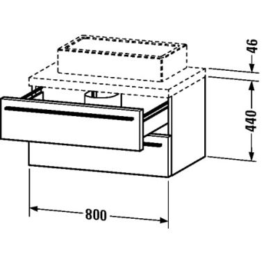 Click here to see Duravit XL671402222 Duravit XL671402222 X-Large 31 1/2