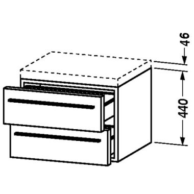 Click here to see Duravit XL672302222 Duravit XL672302222 X-Large 19 5/8