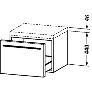 Click here to see Duravit XL673402222 Duravit XL673402222 X-Large 23 5/8