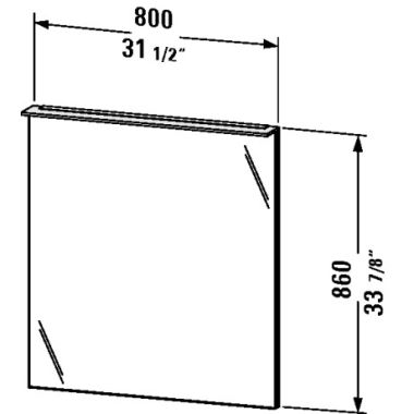 Click here to see Duravit XL729401212 Duravit XL729401212 X-Large 31 1/2