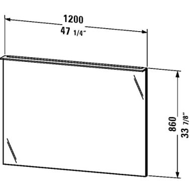 Click here to see Duravit XL729601212 Duravit XL729601212 X-Large 47 1/4