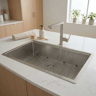 Click here to see   Blanco Sink Grid For IKON 33 Single Bowl Kitchen Sink, Stainless Steel - 235011 