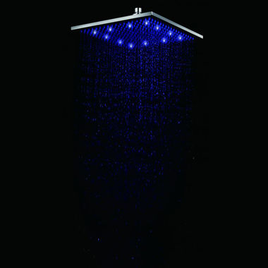 Click here to see Alfi LED12S-PC Alfi LED12S-PC Square Led Rain Shower Head - Chrome
