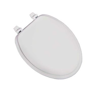 Click here to see Jones Stephens C002WD00 Jones Stephens C002WD00 White Elongated Wood Toilet Seat