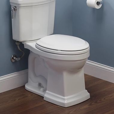 Click here to see Toto C404CUFG#01 TOTO Promenade II Universal Height Toilet Bowl with CeFiONtect, Cotton White - C404CUFG#01