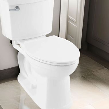 Click here to see American Standard 5055A.65C.020 American Standard Elongated Slow Close Hinge Solid Plastic Seat and Cover, White - 5055A.65C.020