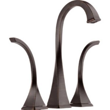 Click here to see Brizo 65430LF-RB-ECO Brizo Virage Two-Handle Widespread Deck-Mount Vessel Venetian Bronze Bathroom Faucet with Metal Grid Strainer, Three-Hole, 1.2 GPM - 65430LF-RB-ECO