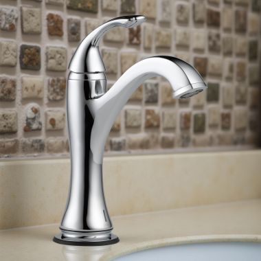 Click here to see Brizo 65985LF-PC Brizo Charlotte One-Handle Deck-Mount Polished Chrome Bathroom Faucet with SmartTouchPlus, 1.5 GPM, Single-Hole - 65985LF-PC