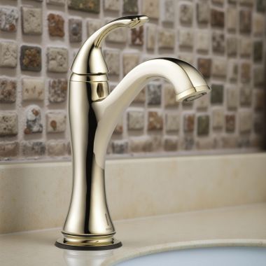Click here to see Brizo 65985LF-PN Brizo Charlotte One-Handle Deck-Mount Brilliance Polished Nickel Bathroom Faucet with SmartTouchPlus, Single-Hole, 1.5 GPM - 65985LF-PN