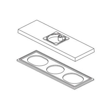 Click here to see Delta RP90057 Delta RP90057 Chrome Escutcheon and Gasket