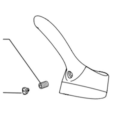 Click here to see Delta RP84393AR Delta RP84393AR Arctic Stainless Collins Faucet Handle Assembly