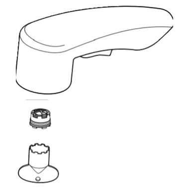 Click here to see Delta RP84397AR Delta RP84397AR Collins Mechanical Pull-Out Wand Assembly - Arctic Stainless