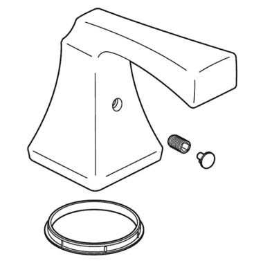 Click here to see Delta RP53409SP Delta RP53409SP Spotshield Stainless Dryden Handle Assembly