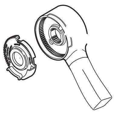 Click here to see Delta RP52146SP Delta Dryden Volume Control Handle for 17 Series Tub/Shower, SpotShield Stainless - RP52146SP