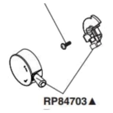Click here to see Delta RP84703RB Delta RP84703RB Venetian bronze Temperature Handle Assembly