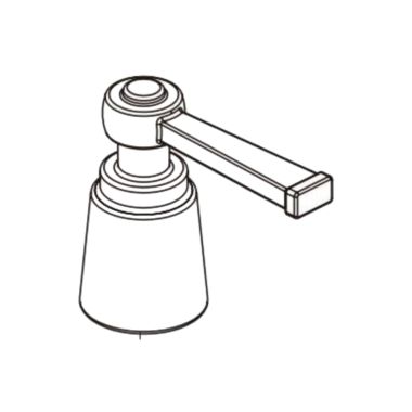 Click here to see Delta RP84404SP Delta RP84404SP Kitchen Faucet Handle Assembly - SpotShield Brushed Nickel