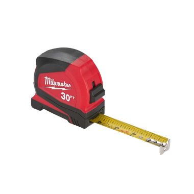 Click here to see Milwaukee 48-22-6630 Milwaukee  48-22-6630 Compact Tape Measure, 30' 