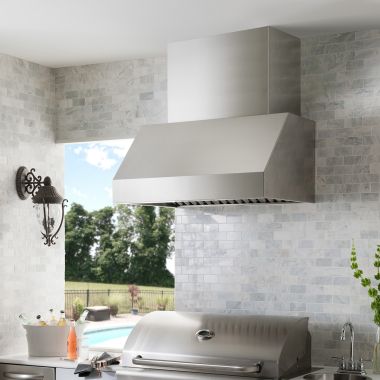 Click here to see Broan EPD6160SS Broan-NuTone Elite Pro Outdoor EDD61 Series 60-inch Pro-Style  Range Hood, Stainless - EPD6160SS